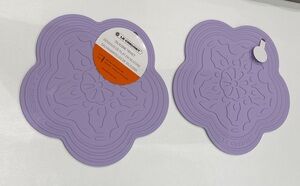 Set of 2 Flower Trivets, colour -Provence